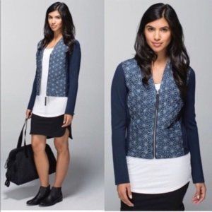 Lululemon Cardigan & Again Quilted Jacket